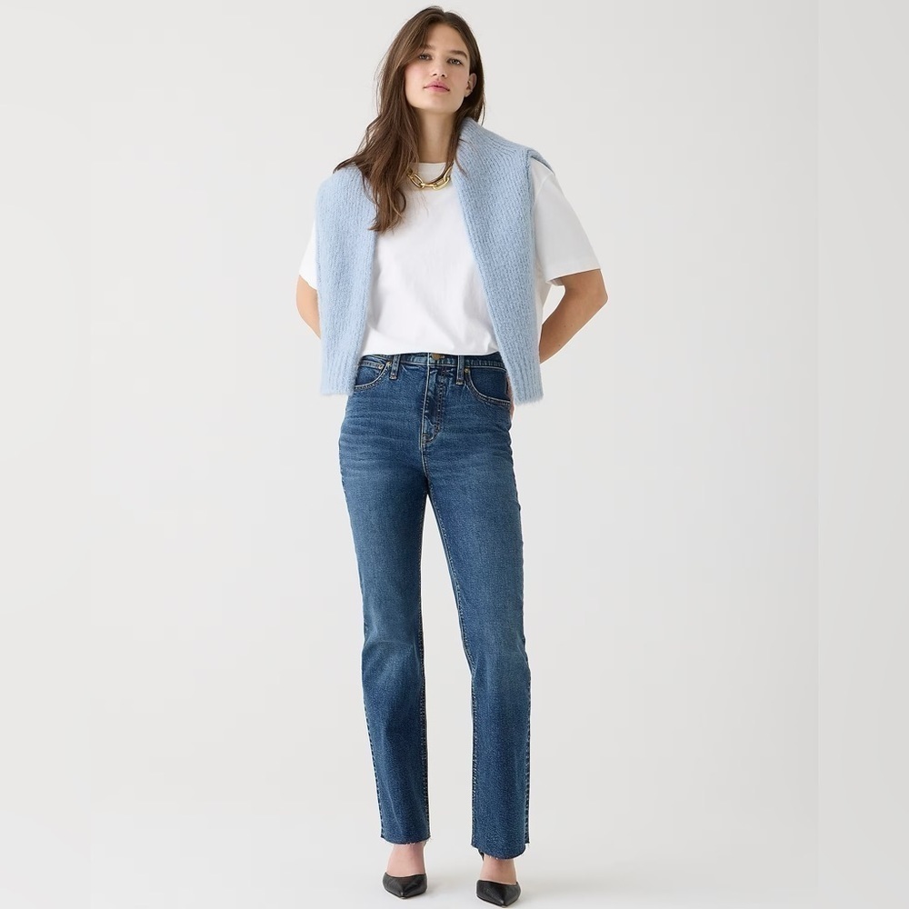 J. Crew slim demi boot Jean, 32 EUC